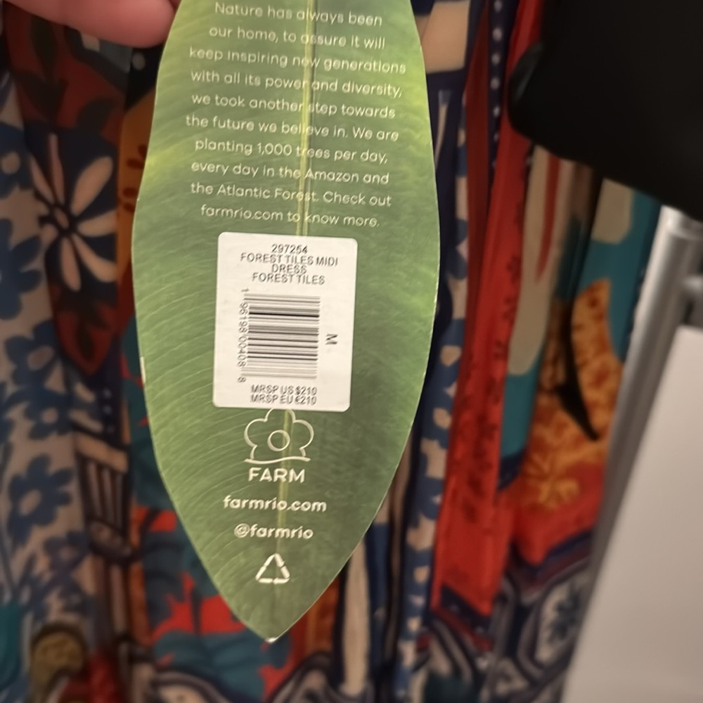Farm Rio Colorful Bohemian Maxi Dress - Picture 4 of 5